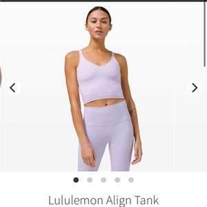 Lululemon align tank